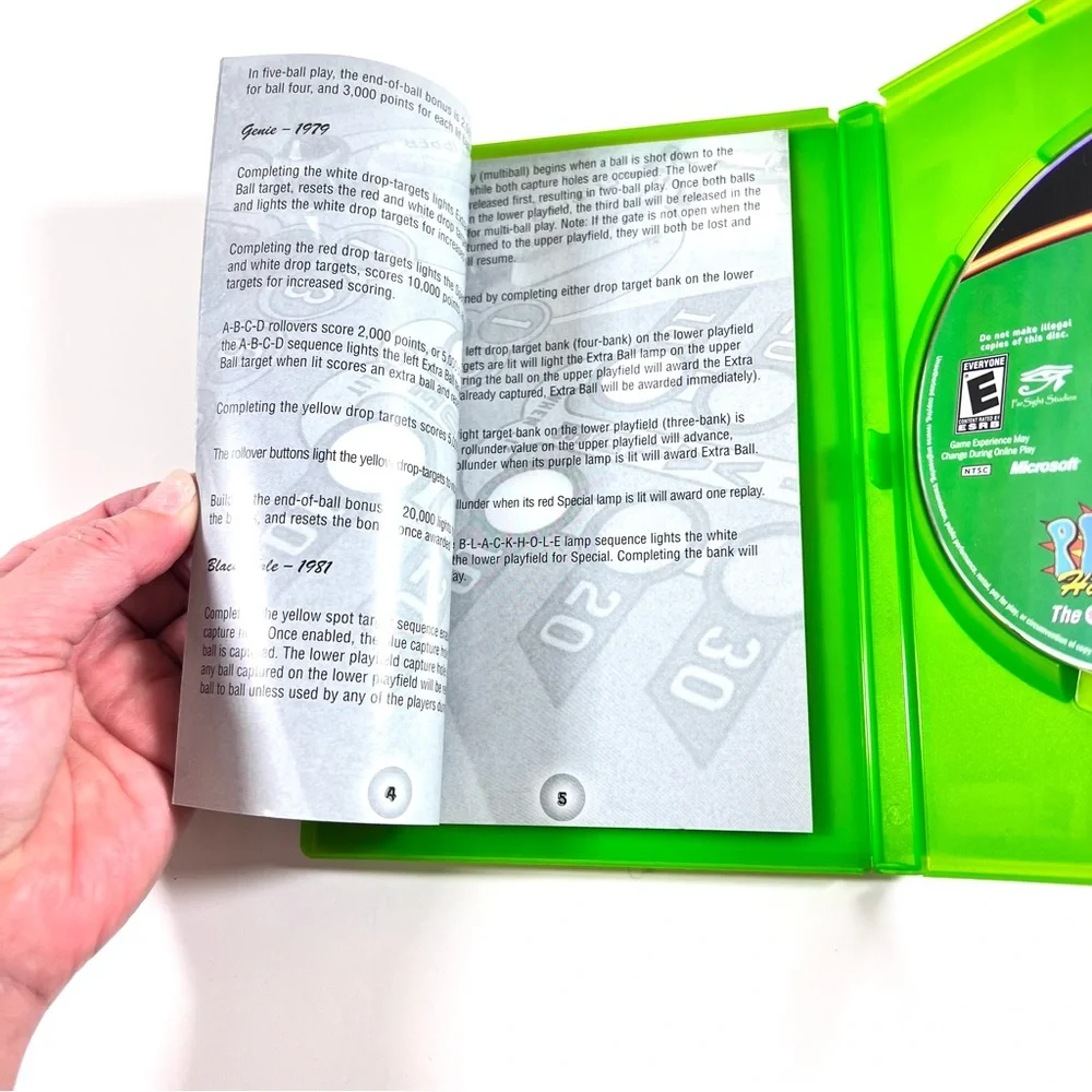 Pinball Hall of Fame The Gottlieb Collection Xbox Online Enabled 2004 - Picture 6 of 6